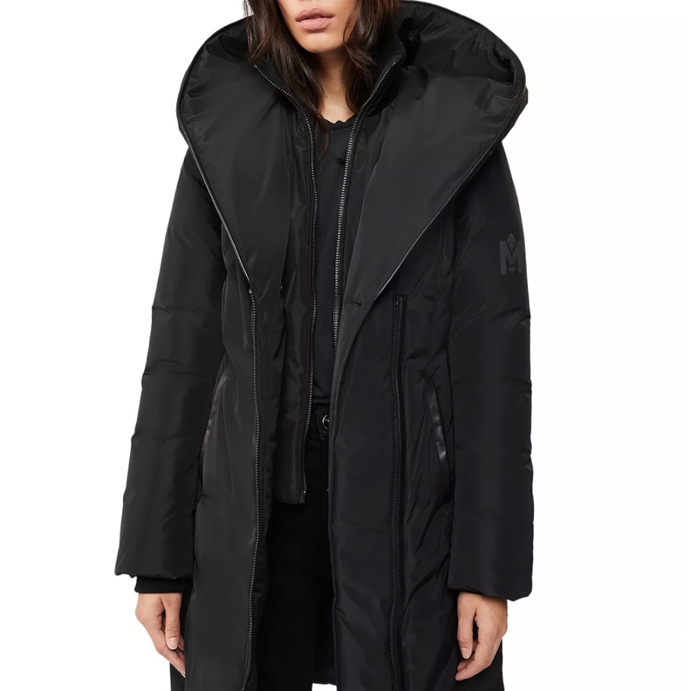 Mackage Kay Asymmetric Hooded Coat
